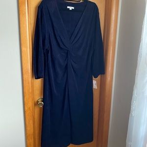 Elegant Navy Dress